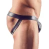 Svenjoyment Jockstrap MUNIX Imitation Vinyle Noir